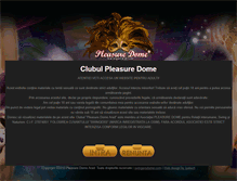 Tablet Screenshot of pleasuredomearad.ro